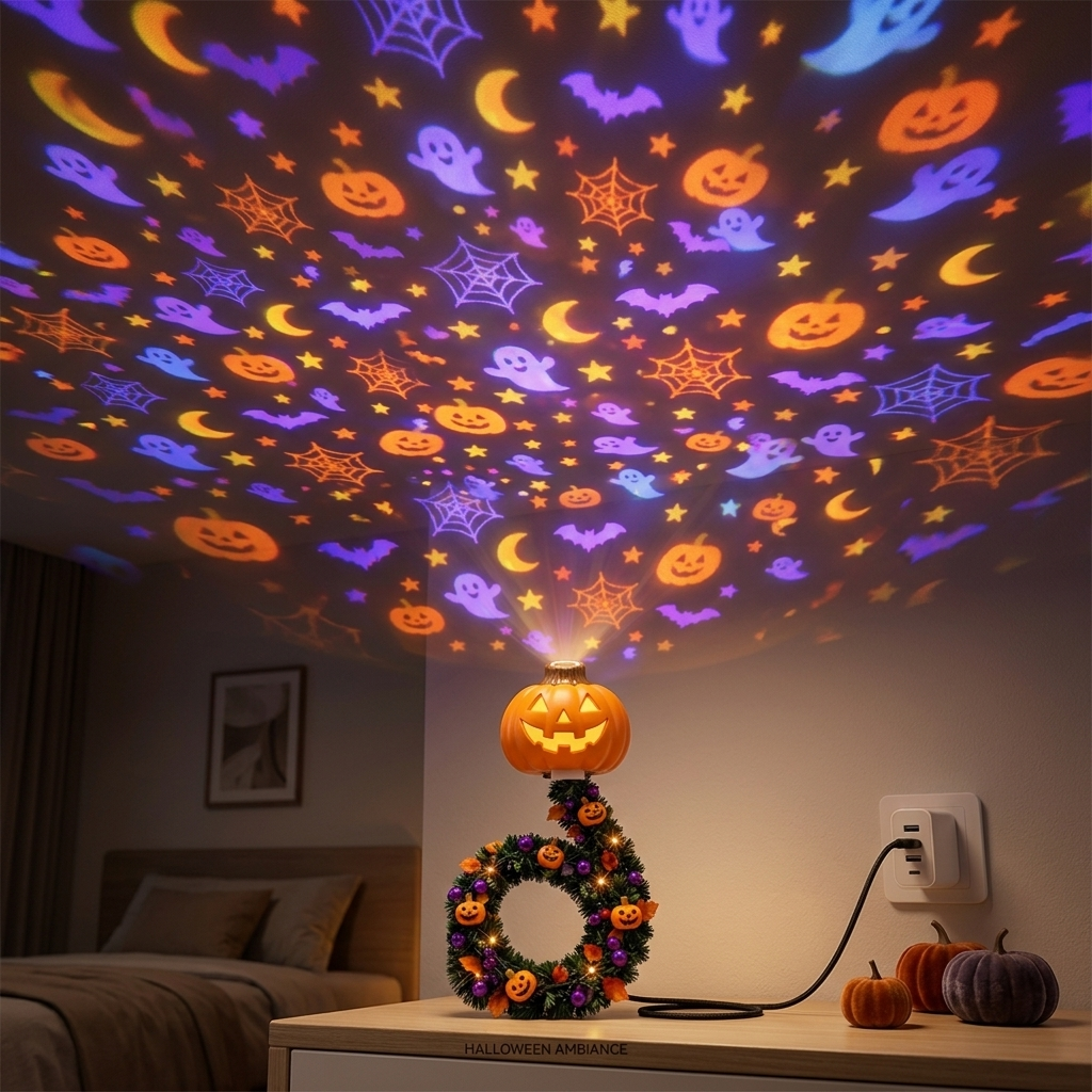 SpookBeam™ Halloween Projector Light